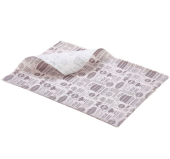Greaseproof Paper Sheets - Steakhouse Print Black x1000