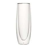 Double Walled Stemless Champagne Glasses 170ml/6oz - Front