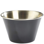 Stainless Steel Ramekin Black 180ml/6oz (Pack of 24)