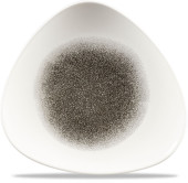 Studio Prints Raku Quartz Black Lotus Plate 9"