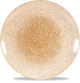 Studio Prints Raku Garnet Orange Coupe Plate 28.8cm