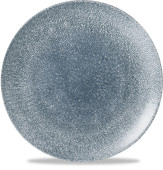 Studio Prints Raku Topaz Blue Coupe Plate 26cm