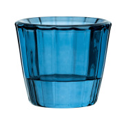 Ribbed Glass Nightlight Tealight Holder Blue (Pack of 12)