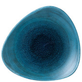 Churchill Stonecast Aqueous Lagoon Lotus Plate 12 Ich (Pack of 6)