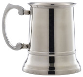 Stainless Steel Beer Tankard Stein 450ml / 15.75oz