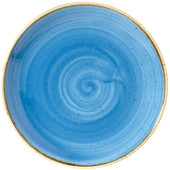 Churchill Stonecast Cornflower Blue Coupe Plate 16.5cm/6.44" (Pack of 12)