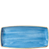 Churchill Stonecast Cornflower Blue Oblong Plate 15 x 29.5cm/5.88 x 11.56" (Pack of 12)
