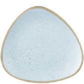 Stonecast Duck Egg Lotus Plate 12"