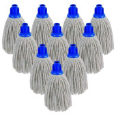 Socket Mop Heads 300g 10oz Blue (Bulk Pack of 10)