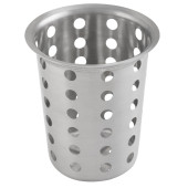 Stainless Steel Perforated Flatware Cylinder