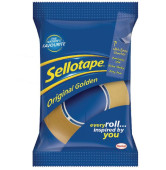 Sellotape Original Golden Tape Roll (Pack of 8)
