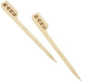 Bamboo Steak Markers Rare