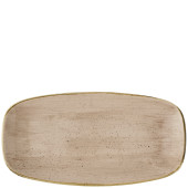 Churchill Stonecast Truffle Chefs Oblong Plate 29.8cm x 15.3cm/11.75 x 6" (Pack of 12)