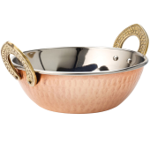 Kadai Balti Dishes Copper 15cm/6" 19.25oz (Pack of 12)