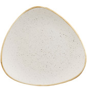Churchill SWHSTR101 Stonecast Barley White Triangle Plate 26.5cm