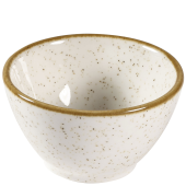 Churchill Stonecast Barley White Dip Pot 7cm/2.75" 60ml/2oz (Pack of 12)