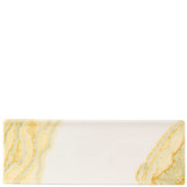 Churchill Tide Gold Tasting Tray Plate 25 x 9cm/9.9 x 3.5"