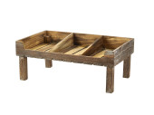 Rustic Wooden Display Crate Stand