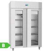 Polar U-Series Energy Double Door Upright Display Fridge 1400 Litre