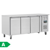 Polar U-Series Triple Door Counter Fridge 417 Litre