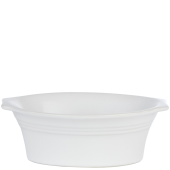 Porcelite Bakeware Oval Pie Dish 19cm/7.5" (Pack of 12)