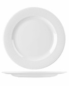 WHBALF91 Churchill Bamboo Footed Plate 23.4cm