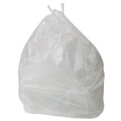 Pedal Bin Liners / Bin Bags Heavy Duty 10 Litre White (Box of 1000)