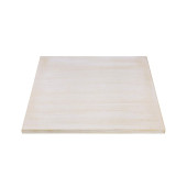 Bolero Square Table Top Vintage White 700mm