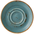Steelite Craft Blue Double Well Saucer 12cm/5" (Pack of 36)
