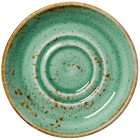 Steelite Craft Aqua Double Well Saucer 12cm/5" (Pack of 12)