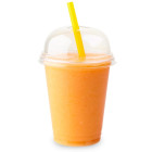 Domed Lid Smoothie Milkshake Cups With Lids 16oz (Pack of 1000)