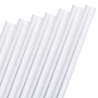 Polypropylene Smoothie Straws 8 Inch 20cm Clear (Pack of 200)