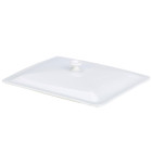 Genware Ceramic Gastronorm Lid GN 1/2