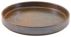 Terra Porcelain Rustic Copper Presentation Plate 21cm x 6