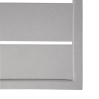 Bolero Aluminium Square Table Top Light Grey 700mm