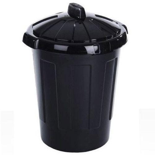 Eden Black Dustbin 80 Litre