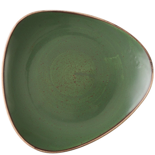 Churchill Stonecast Sorrel Green Lotus Plate 22.9cm/9