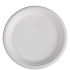 Bagasse Round Plates 225mm/9" (Pack of 50)