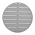 Bolero Aluminium Round Table Top Light Grey 580mm