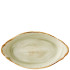 Steelite Craft Green Oval No4 Eared Dish 34 x 19cm/13 x 7.5"(Pack of 6)