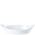 Porcelite Oval Eared Dish 22cm/8.75" (Pack of 4)