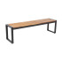 Bolero Steel & Acacia Industrial Bench 1600mm (Pack of 2)