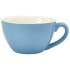 Genware Porcelain Bowl Shaped Cup 34cl Blue
