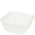 GenWare Porcelain White Square Pie Dish 12cm/4.7" (Pack of 6)