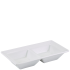 GenWare Porcelain Double Dish 15 x 8cm/6 x 3" (Pack of 6)