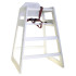 Highchair Wooden Commercial EU Standard White