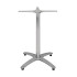 Bolero Aluminium Four Leg Dining Table Base