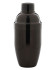 Genware Cobbler Cocktail Shaker 3 Piece Gun Metal 17.5oz 500ml