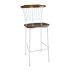 Bolero Scandi High Stool White (Pack of 2)