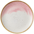 Churchill Stonecast Accents Petal Pink Coupe Plate 22cm/8.67" - Overhead
